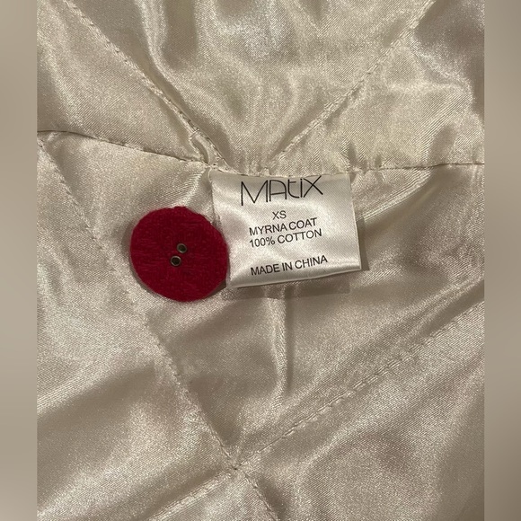 Red Matix Coat - Picture 6 of 6